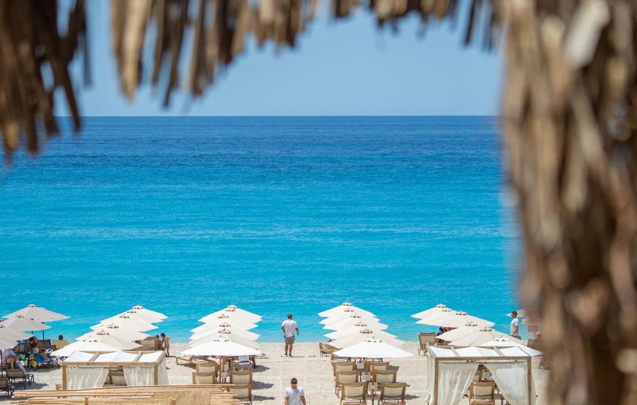 Monato Luxury Apartments Ayios Nikitas Luaran gambar